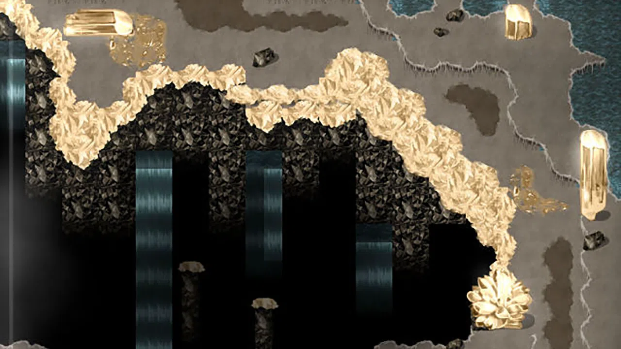 RPG Maker MZ - KR Crystal Cavern Tileset Screenshot 3