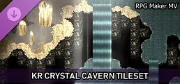 RPG Maker MV - KR Crystal Cavern Tileset