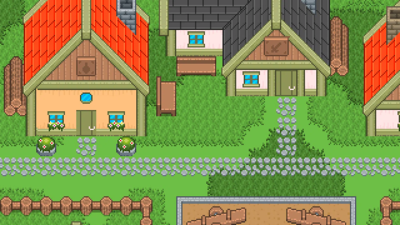 RPG Maker MZ - Summerwind Saga - Village Screenshot 2