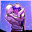 Hug therapy icon