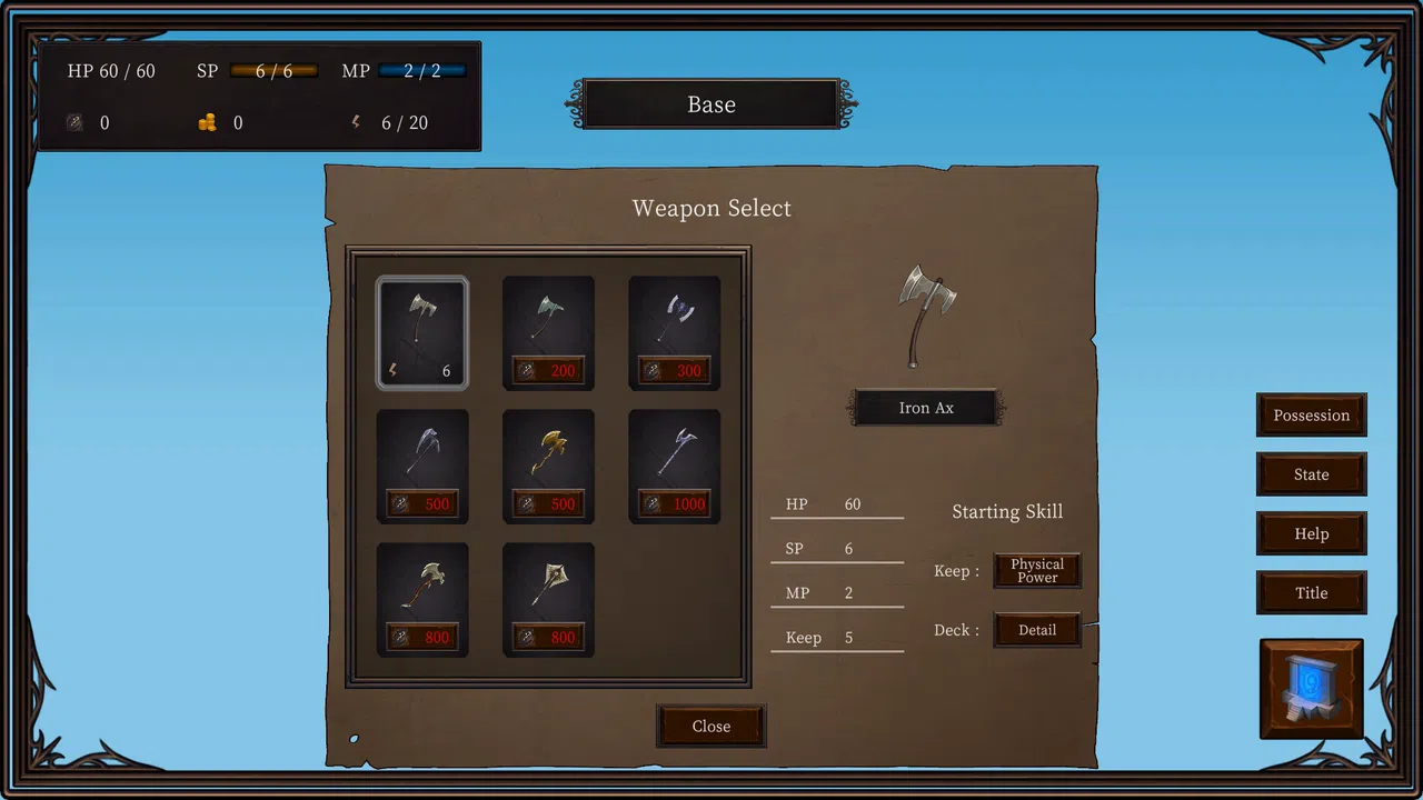 Ax Roguelike Screenshot 1