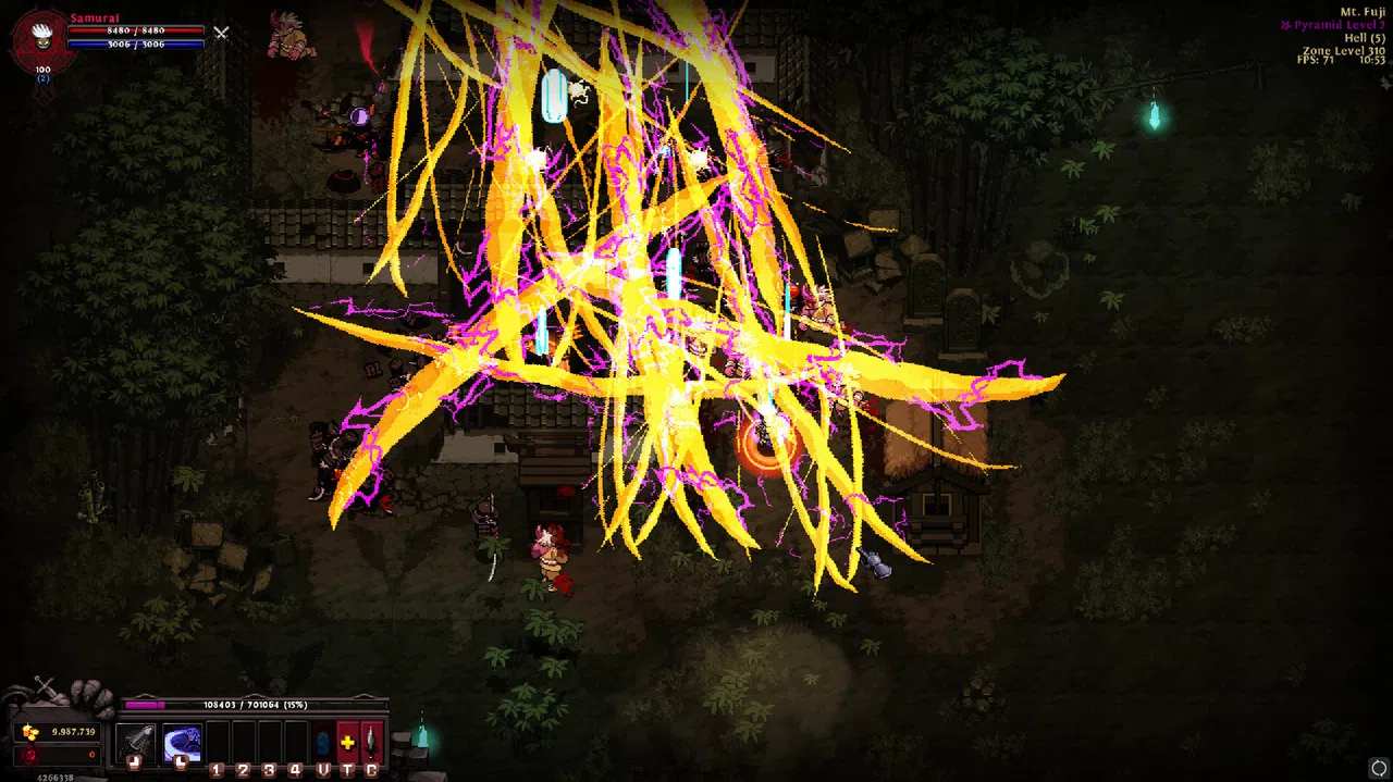 Hero Siege - Cyberpunk Samurai (Class + Skin) Screenshot 1