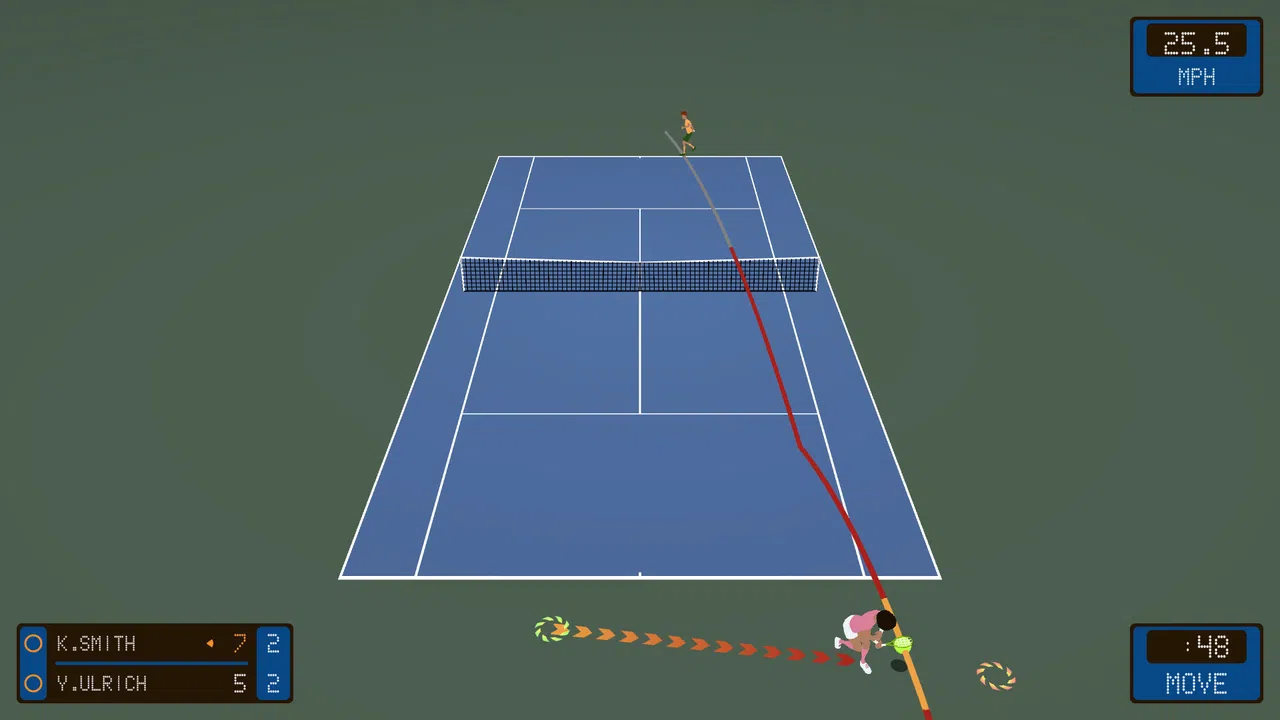 Line Clipper: Tennis Tactics Demo Screenshot 0