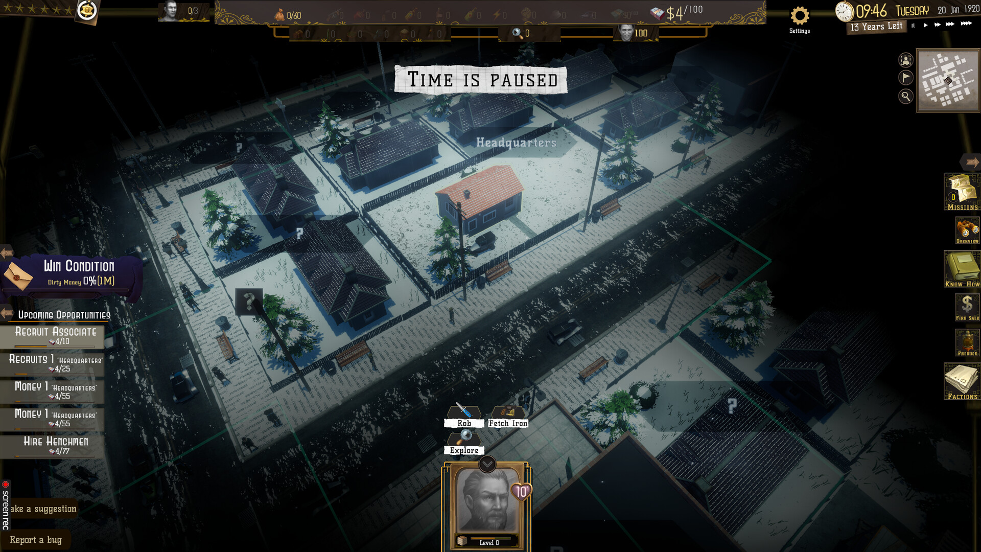 DOUGH: A Crime Strategy RPG Screenshot 0