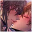 The kiss icon