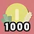 1000 Coins Without Tools