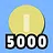 5000 Coins