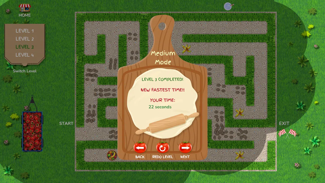 Catch That Pizza! Maze Game Screenshot 4