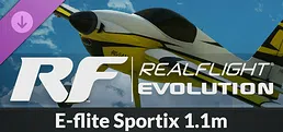 RealFlight Evolution – E-flite Sportix 1.1m