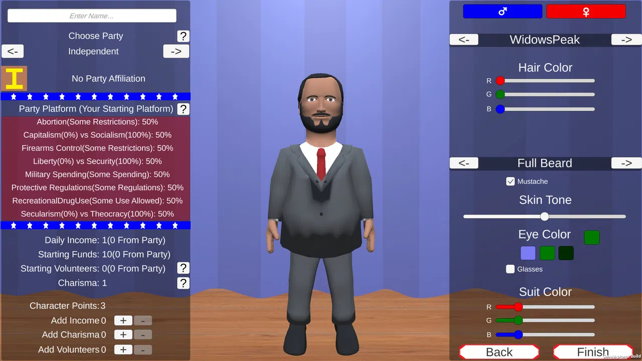 Third Party President Screenshot 2