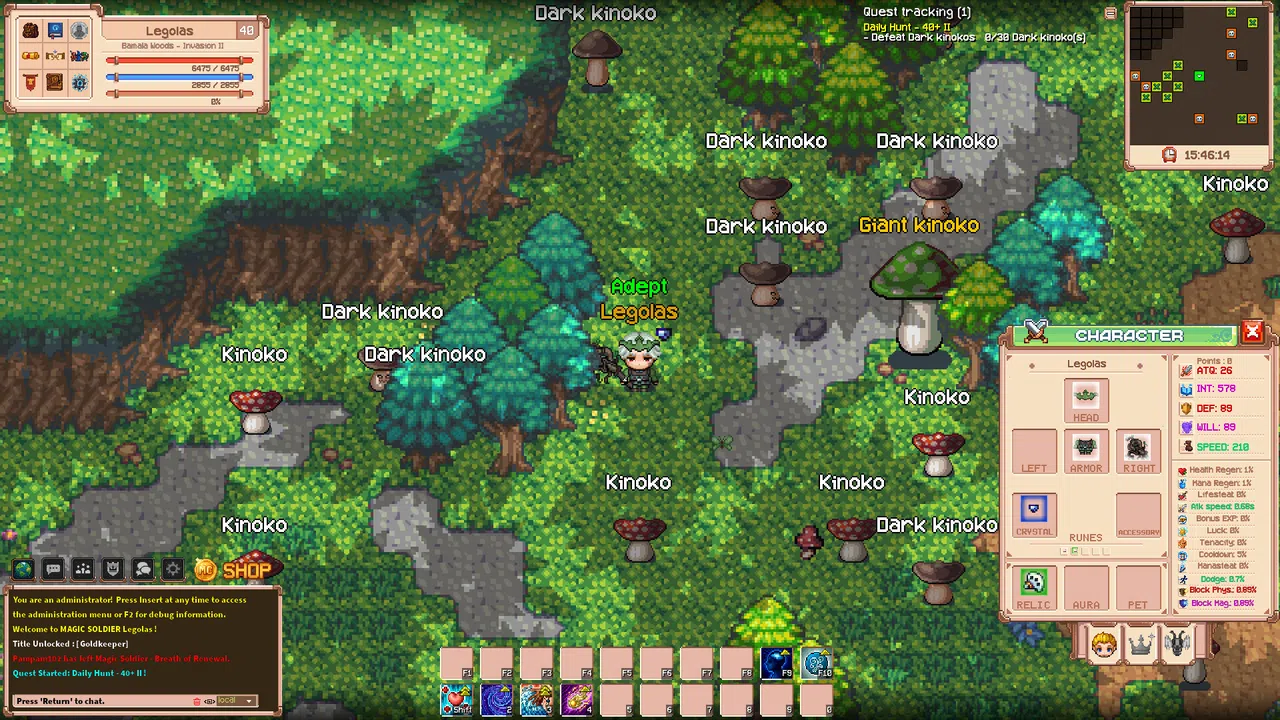 Magic Soldier Screenshot 2