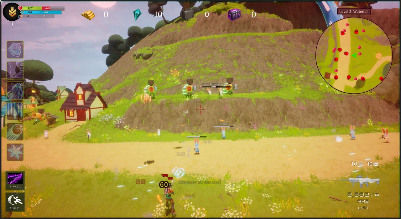 Attack of Bunnies Demo Screenshot 1