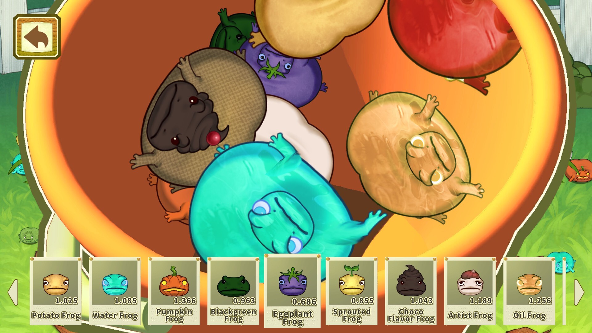 Plump! Dumb Frog Pond Screenshot 2