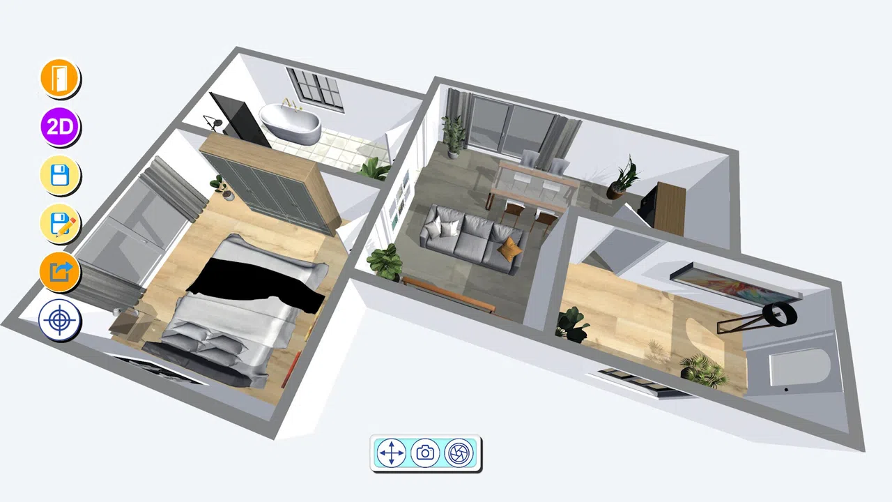 smart3Dplanner2 | 3D Floor Plan & Interior Design Screenshot 0