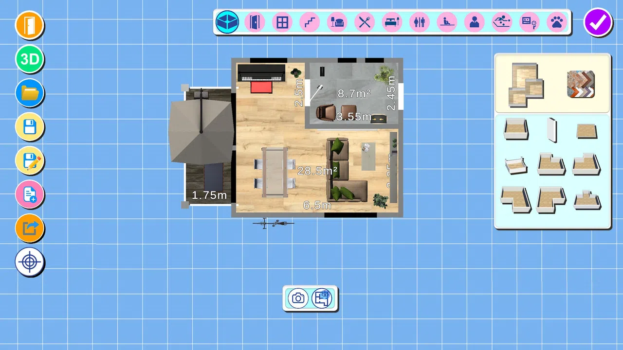 smart3Dplanner2 | 3D Floor Plan & Interior Design Screenshot 4