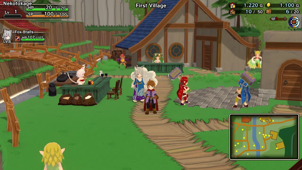 Monster Girls and the Mysterious Adventure Remastered Edition Screenshot 0