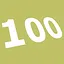 100% icon