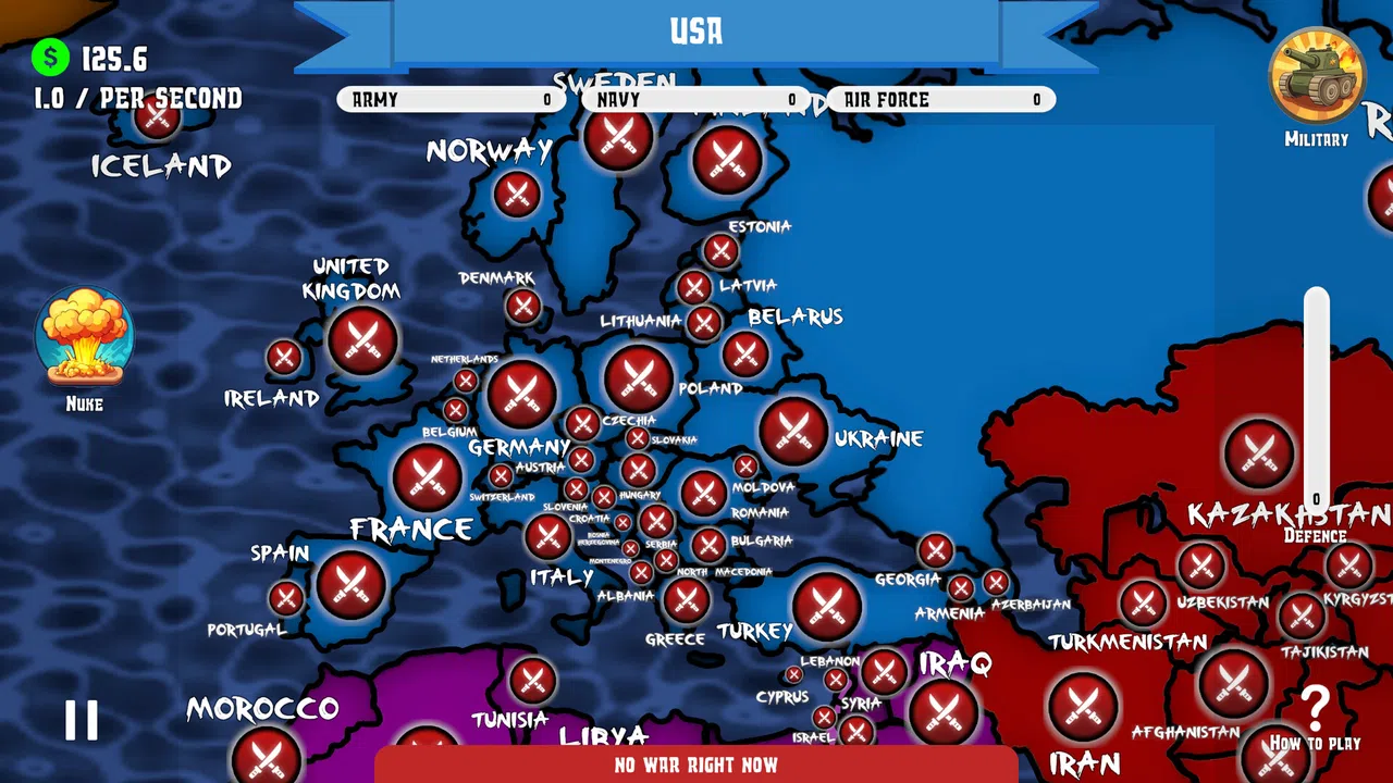 Dictators War: Strategy Battle Screenshot 2
