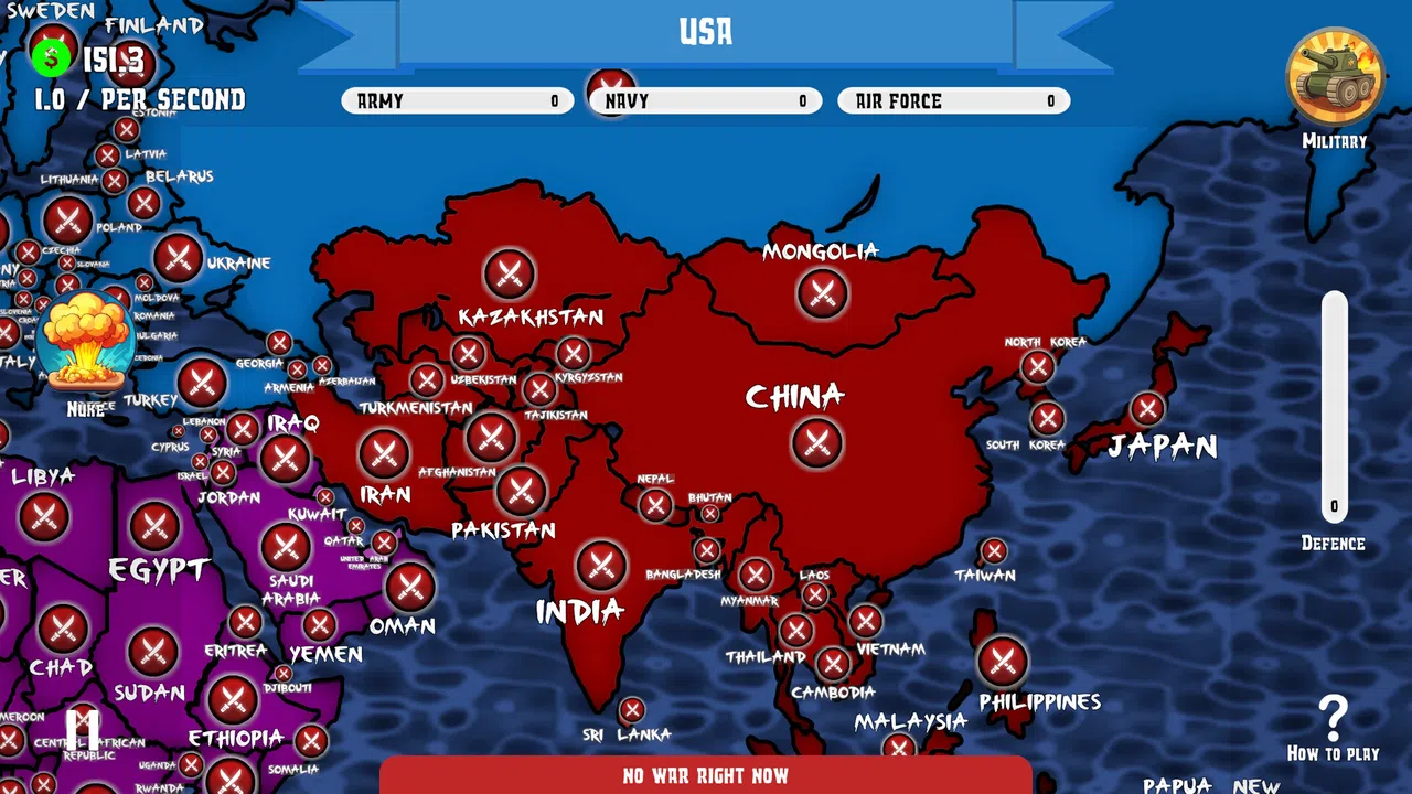 Dictators War: Strategy Battle Screenshot 3