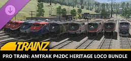 Trainz 2022 DLC - Pro Train: Amtrak P42DC Heritage Loco Bundle