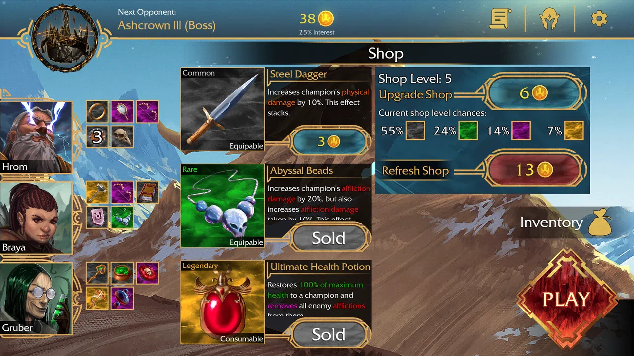 Ashcrown Gauntlet Screenshot 1