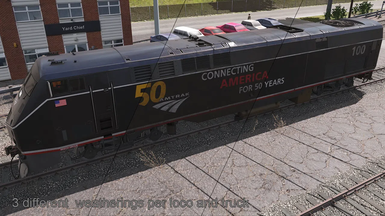 Trainz Plus DLC - Pro Train: Amtrak P42DC Heritage Loco Bundle Screenshot 7