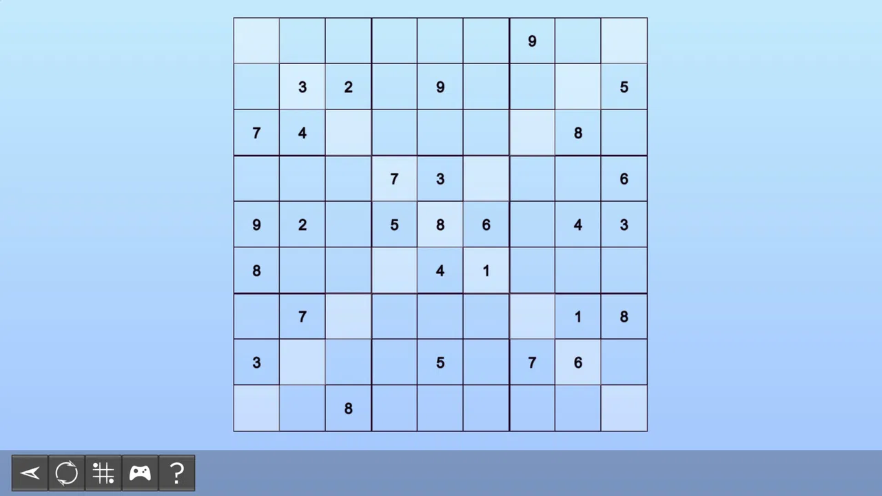 My Sudoku - X-Sudoku Medium 2 Screenshot 0