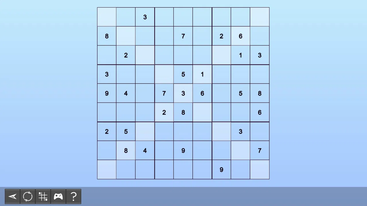 My Sudoku - X-Sudoku Medium 2 Screenshot 2