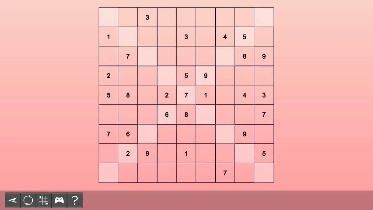 My Sudoku - X-Sudoku Medium 5 Screenshot 3