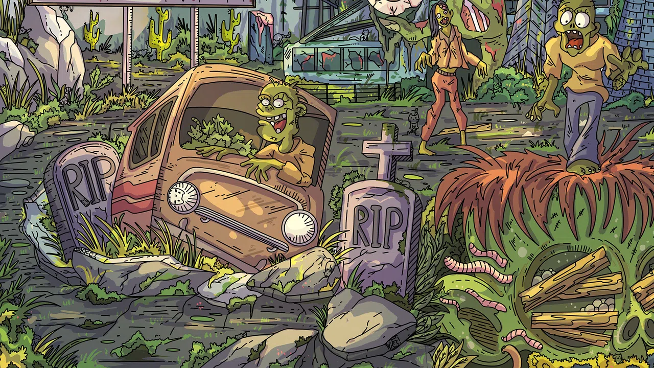 100 Zombie Cats Screenshot 1
