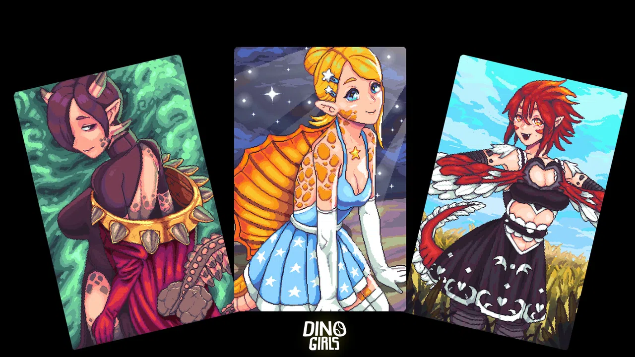 Dino Girls Screenshot 0