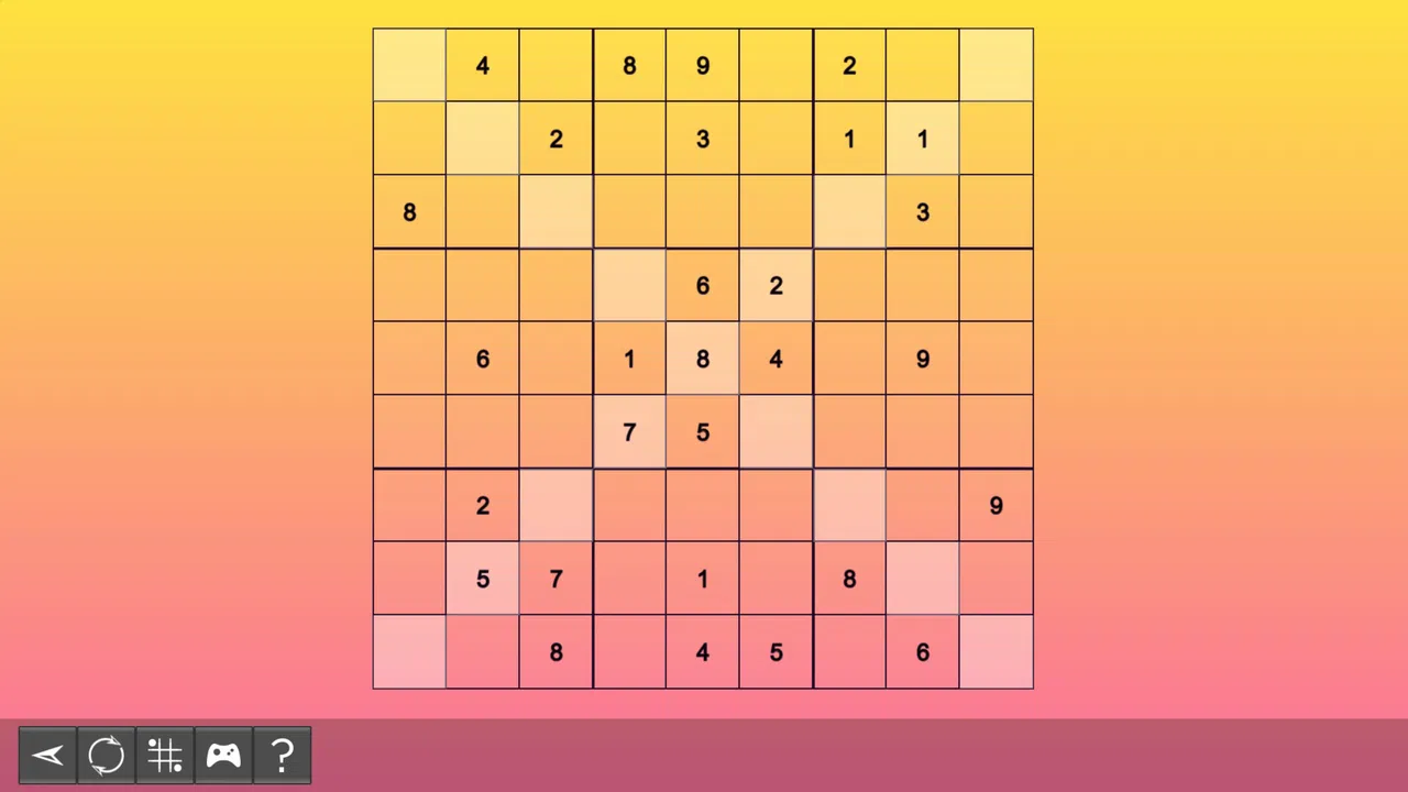 My Sudoku - X-Sudoku Medium 3 Screenshot 0
