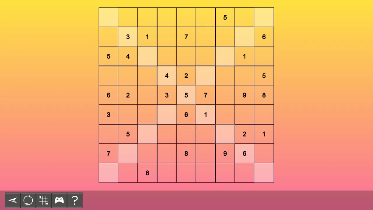 My Sudoku - X-Sudoku Medium 3 Screenshot 1