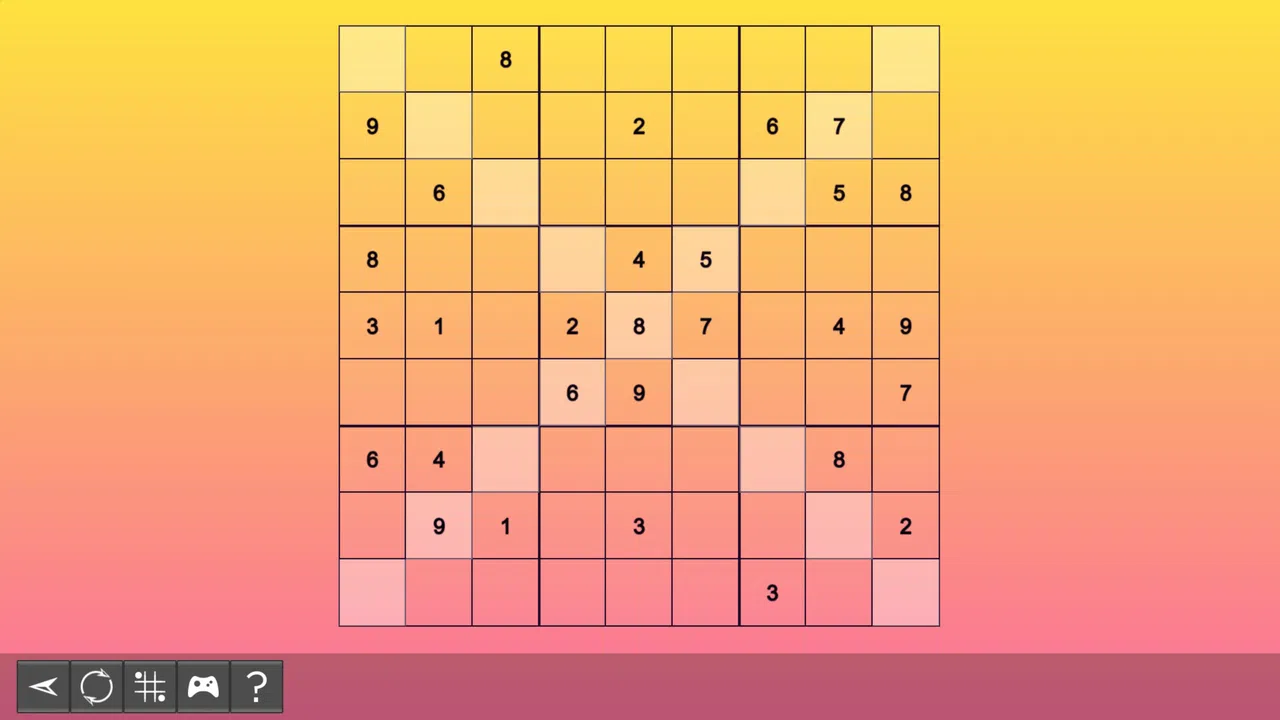 My Sudoku - X-Sudoku Medium 8 Screenshot 0