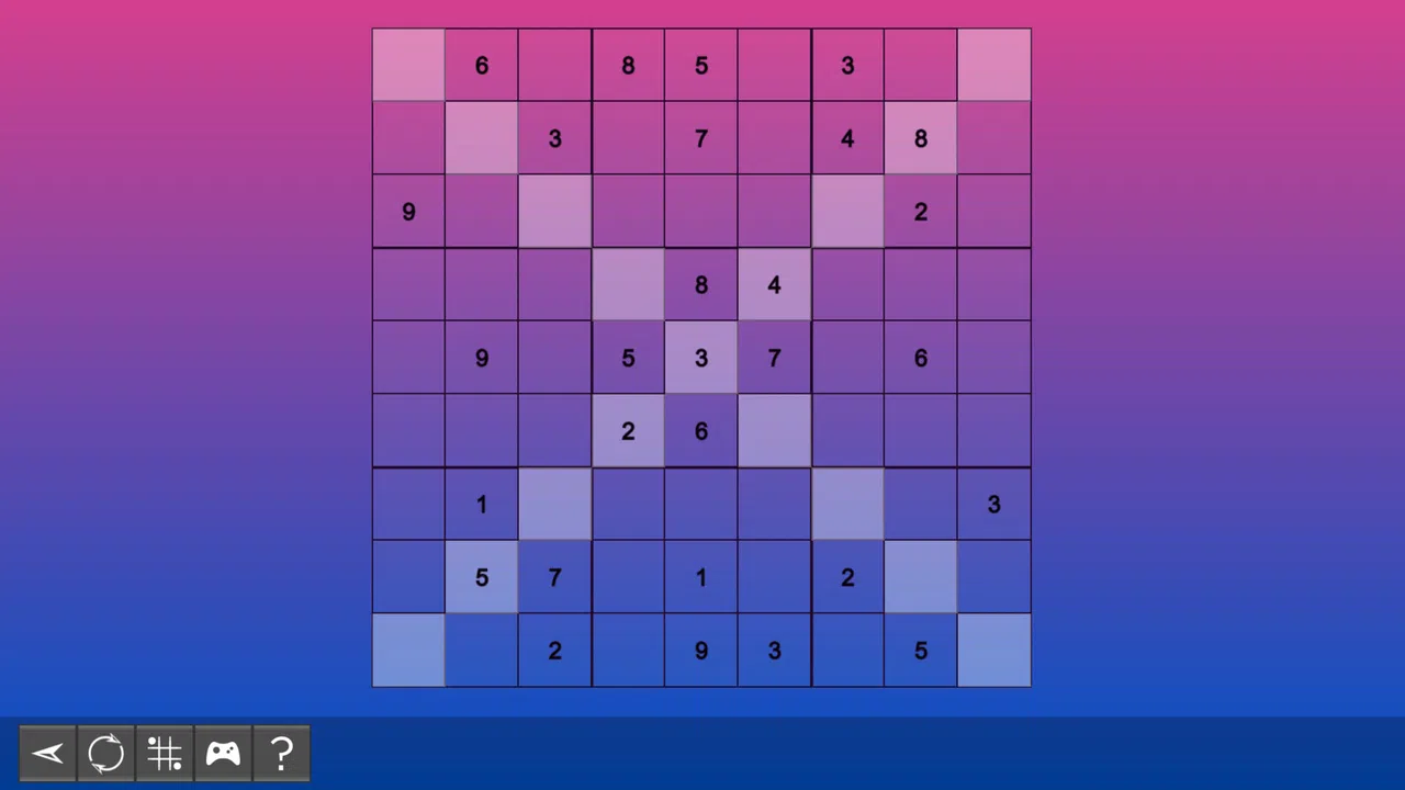My Sudoku - X-Sudoku Medium 6 Screenshot 2