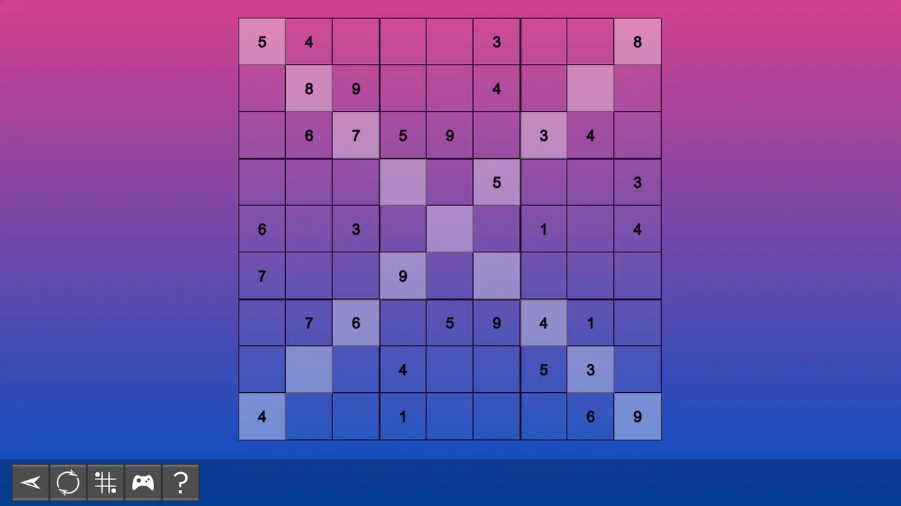 My Sudoku - X-Sudoku Easy 10 Screenshot 2
