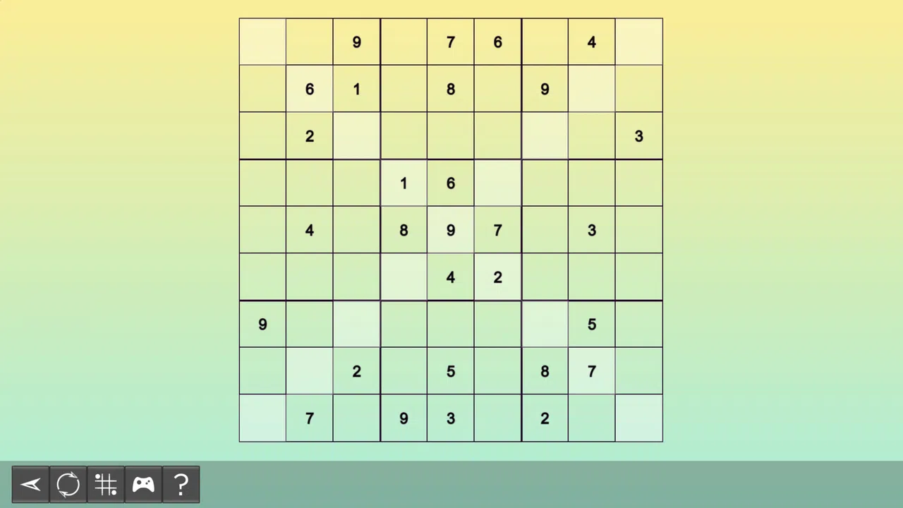 My Sudoku - X-Sudoku Medium 9 Screenshot 2