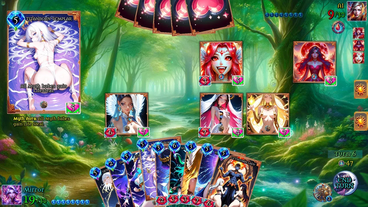 Battle Babes: Myth, Mirror & Madness Screenshot 2