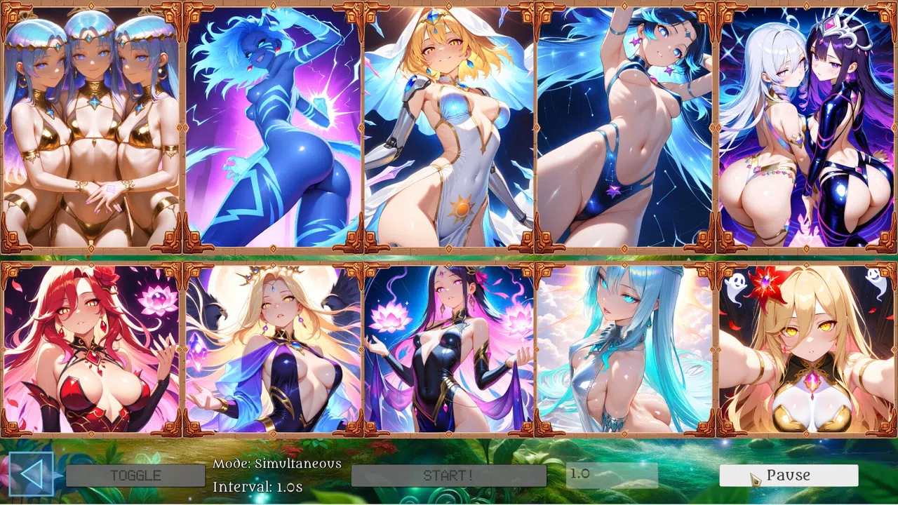 Battle Babes: Rainbow, Venom & Flux Screenshot 1