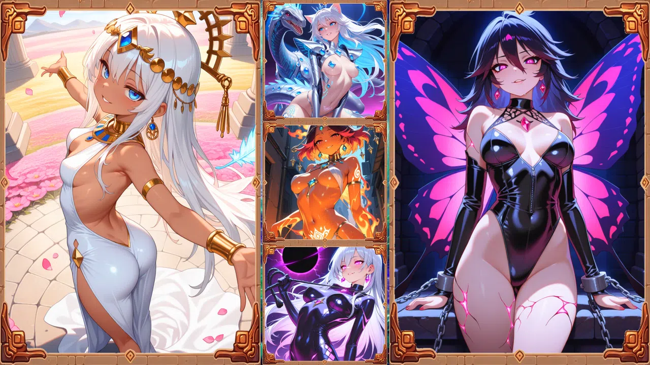 Battle Babes: Crystal, Dream & Gem Screenshot 2