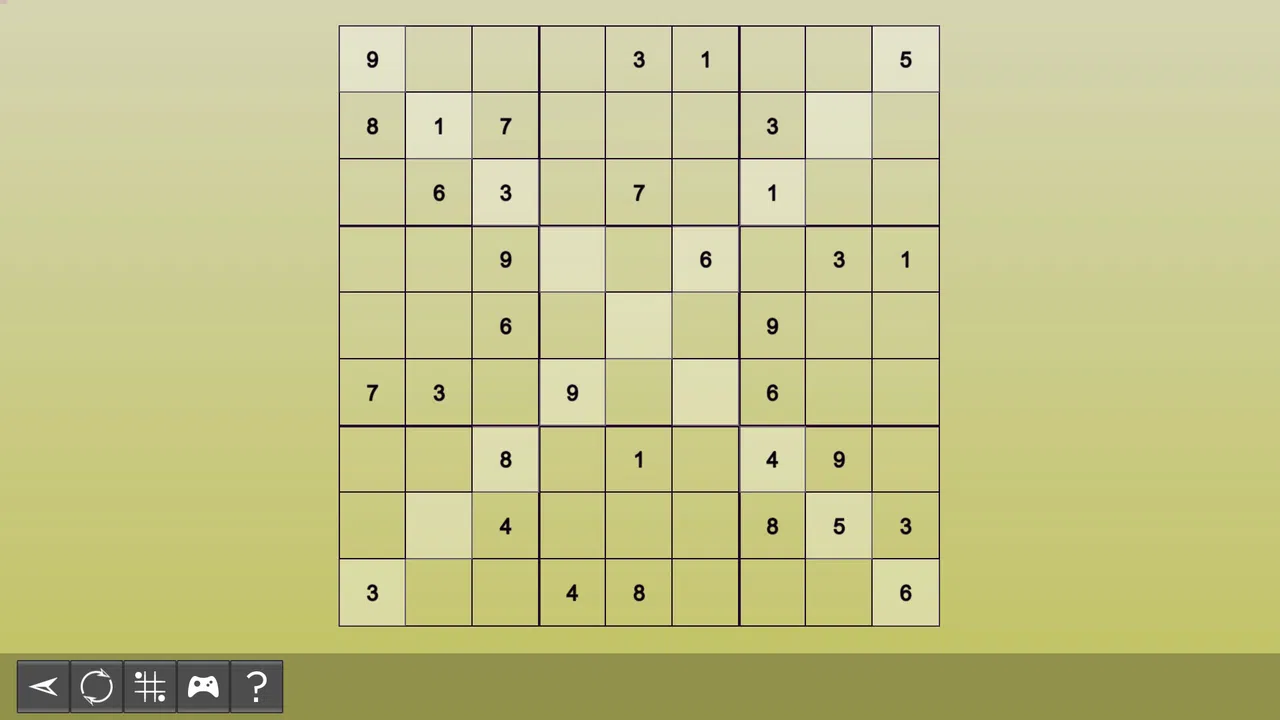 My Sudoku - X-Sudoku Easy 9 Screenshot 3