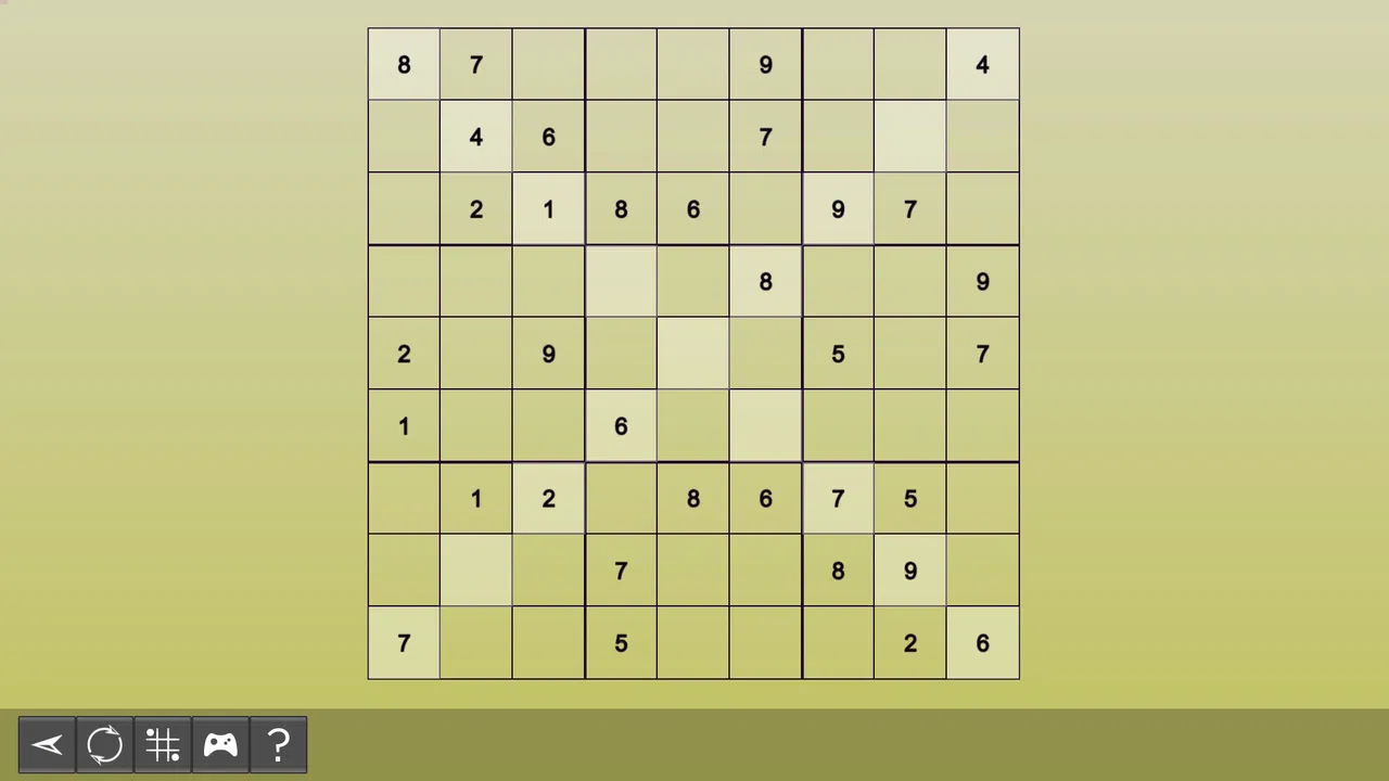 My Sudoku - X-Sudoku Easy 9 Screenshot 2