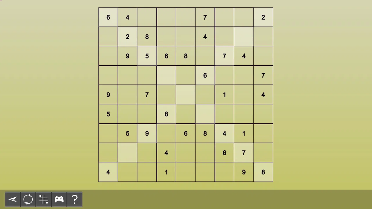 My Sudoku - X-Sudoku Easy 9 Screenshot 1