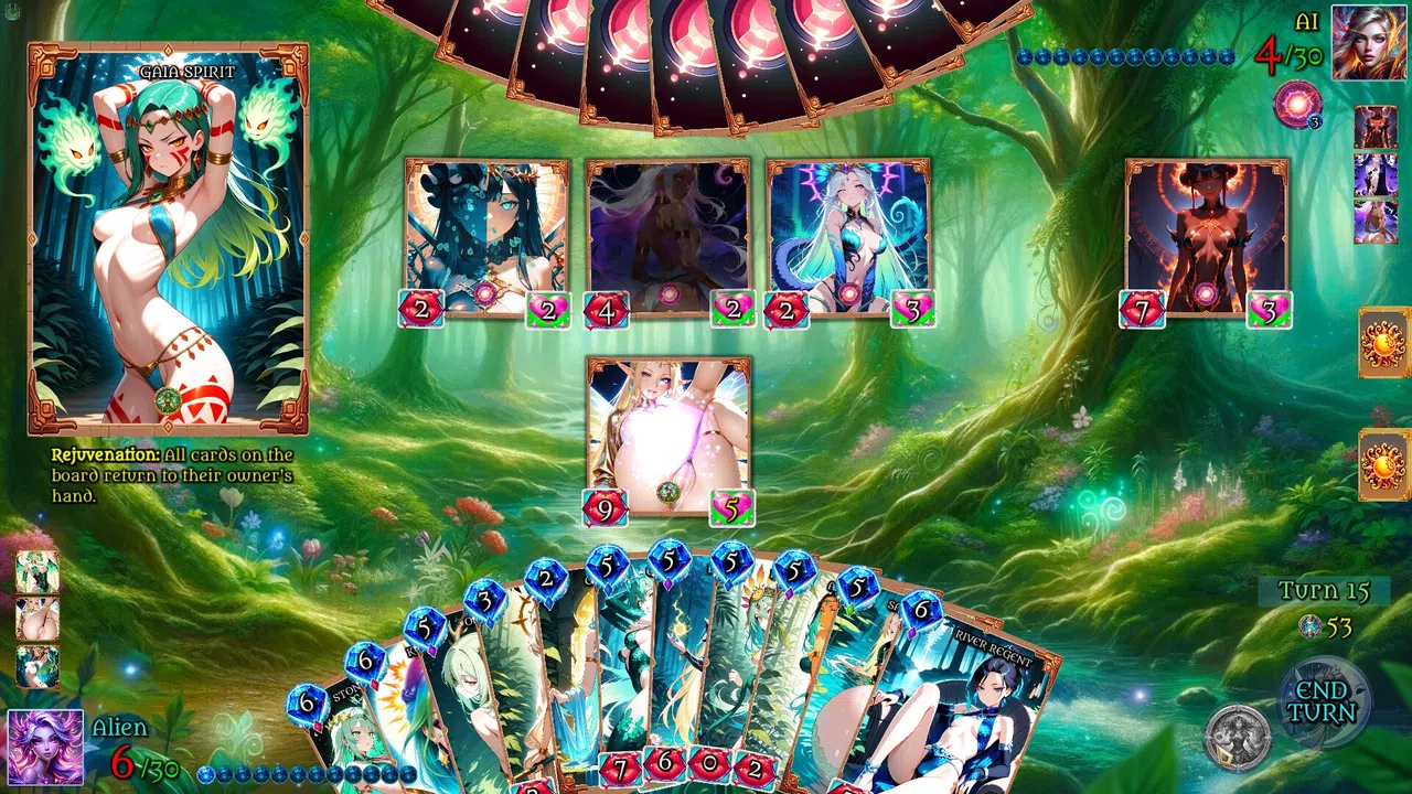 Battle Babes: Alien, Gaia & Meteor Screenshot 5