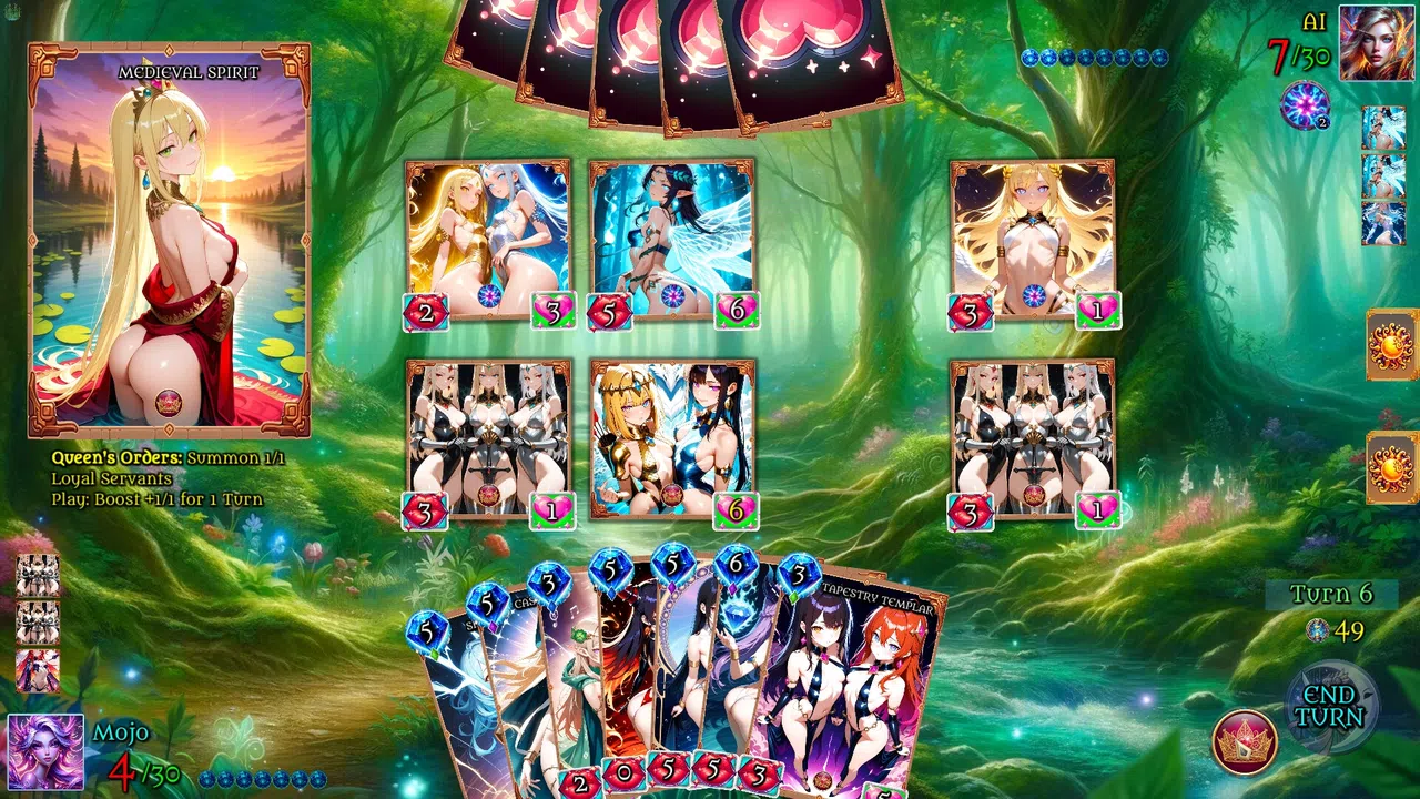 Battle Babes: Medieval, Mojo & Magnetism Screenshot 0