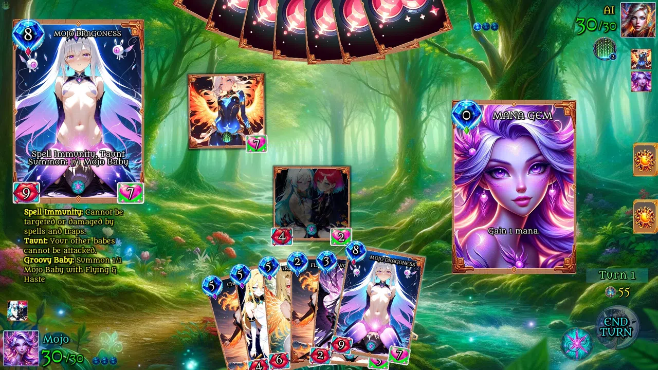 Battle Babes: Medieval, Mojo & Magnetism Screenshot 1