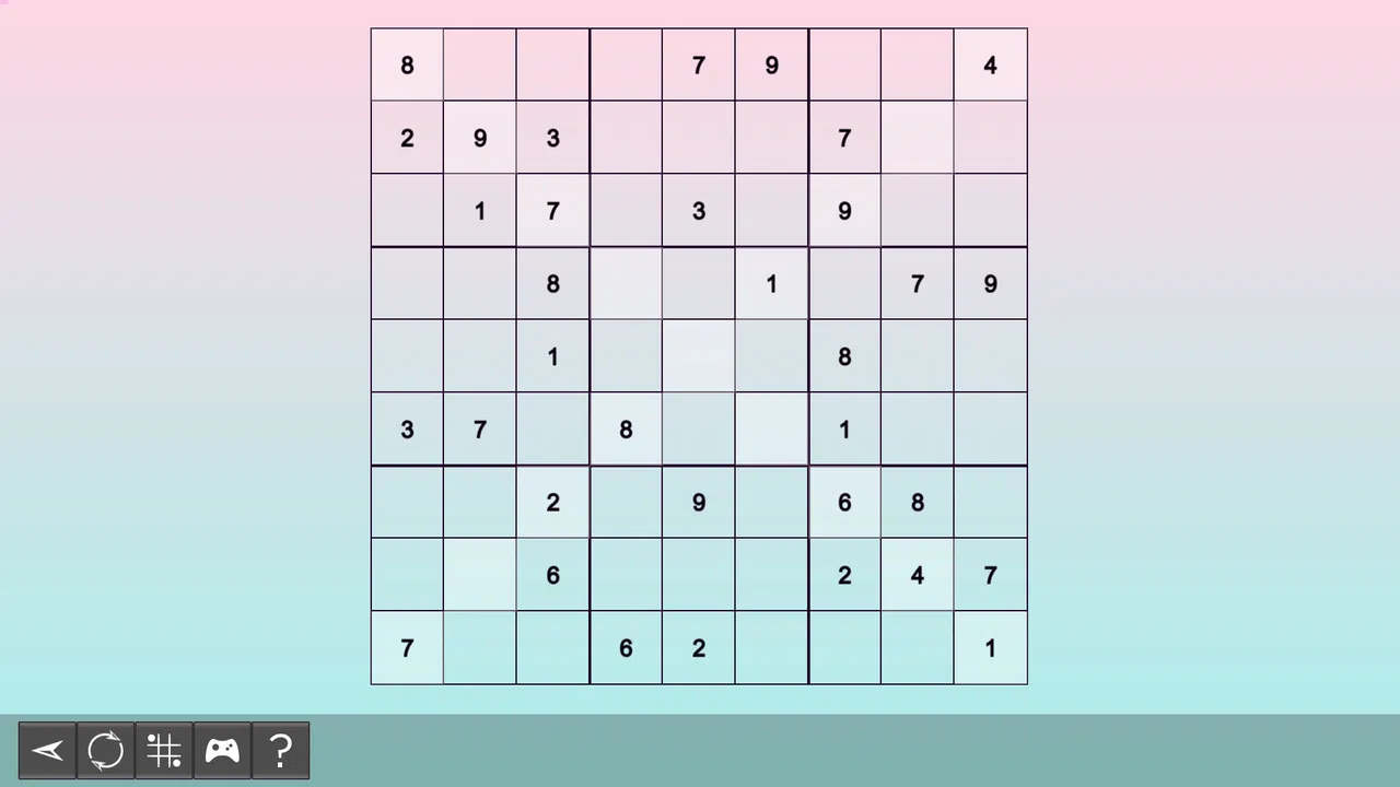 My Sudoku - X-Sudoku Easy 6 Screenshot 2