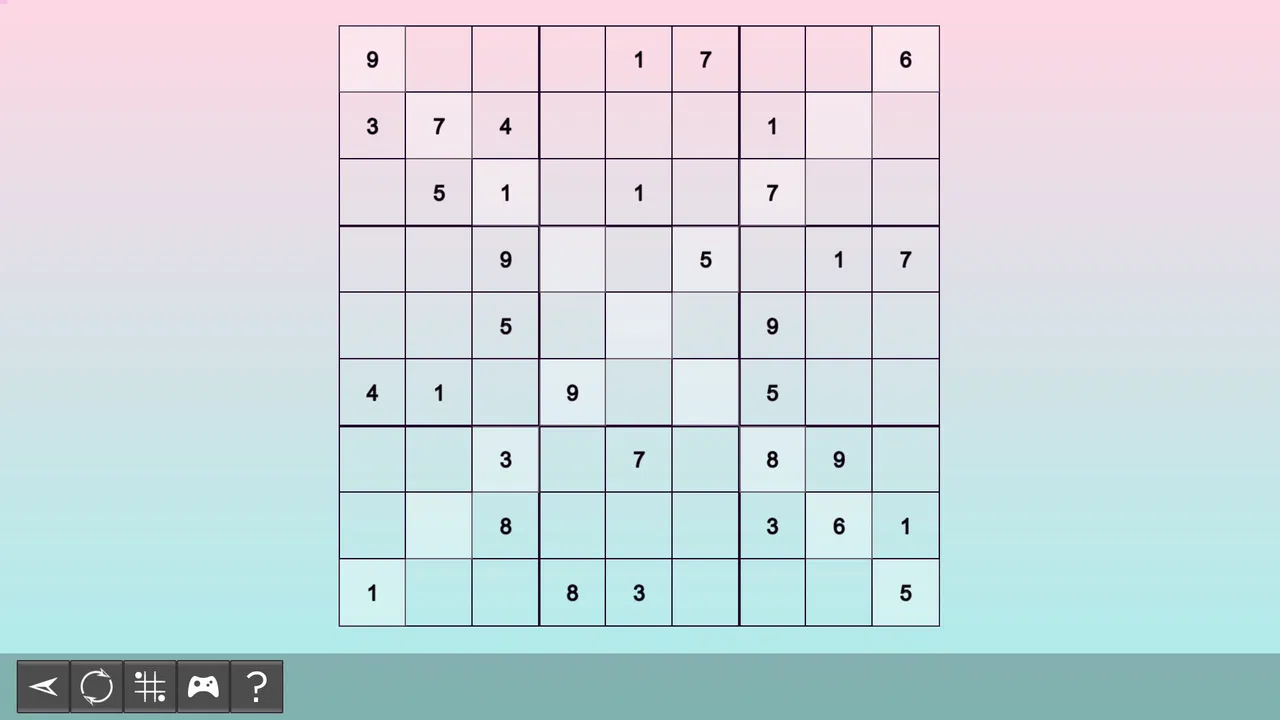 My Sudoku - X-Sudoku Easy 6 Screenshot 3