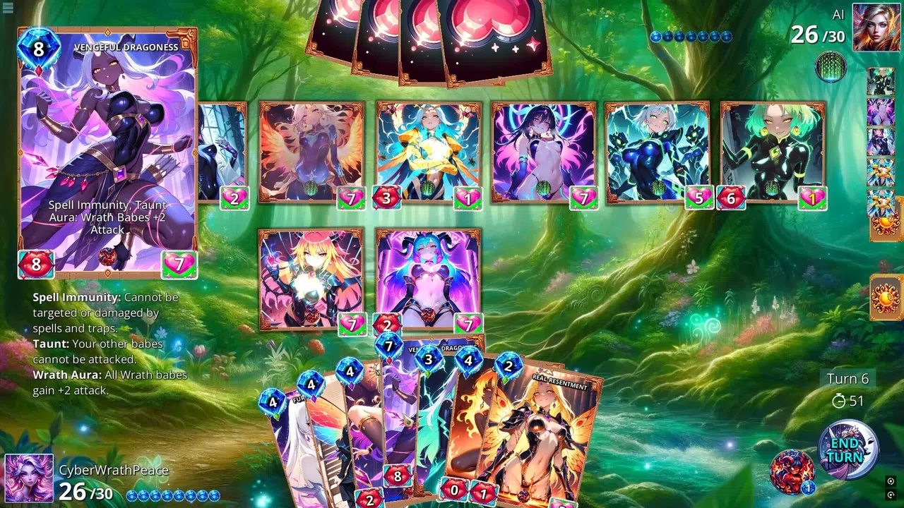 Battle Babes: Cyber, Wrath & Peace Screenshot 1