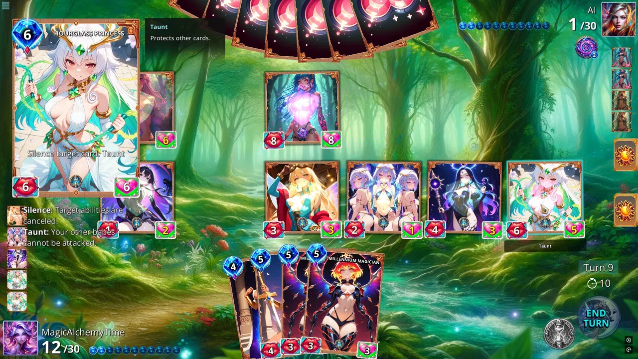 Battle Babes: Magic, Alchemy & Time Screenshot 9